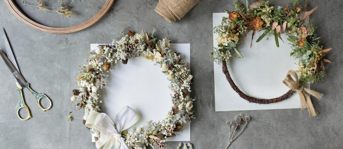7x creatief met droogbloemen