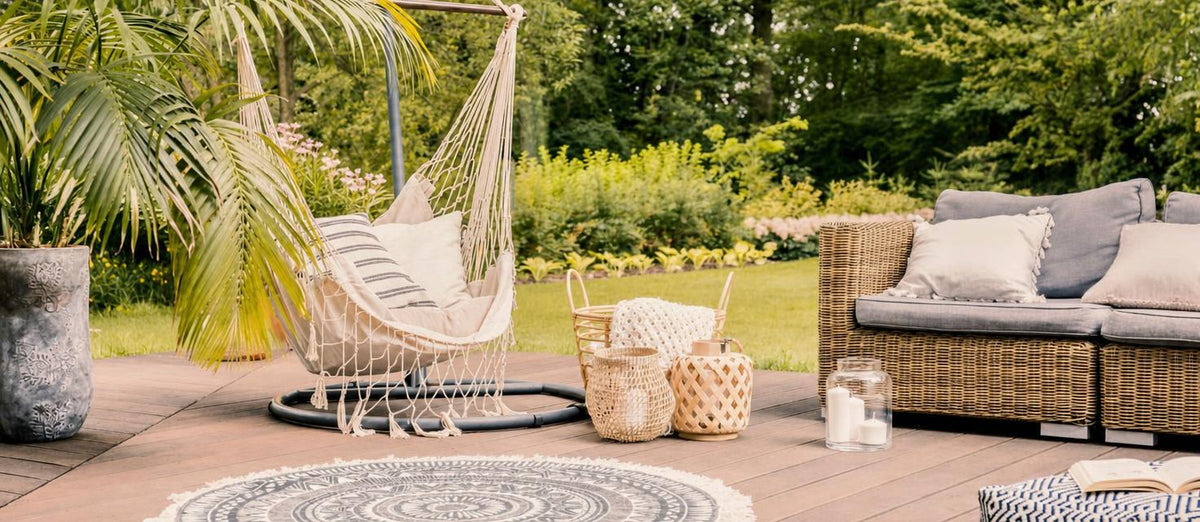 Op vakantie in jouw eigen Bohemian stijl tuin of balkon