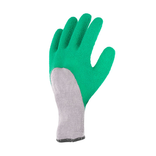 Groen met grijze Rosier handschoen - Bakker