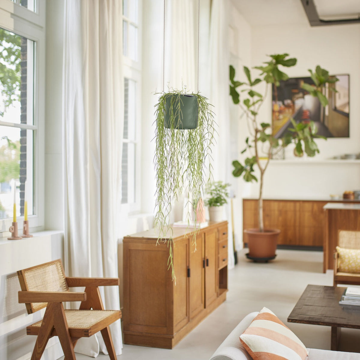 Verkoop Hangpotten - Hangpot B voor swing groen ELHO