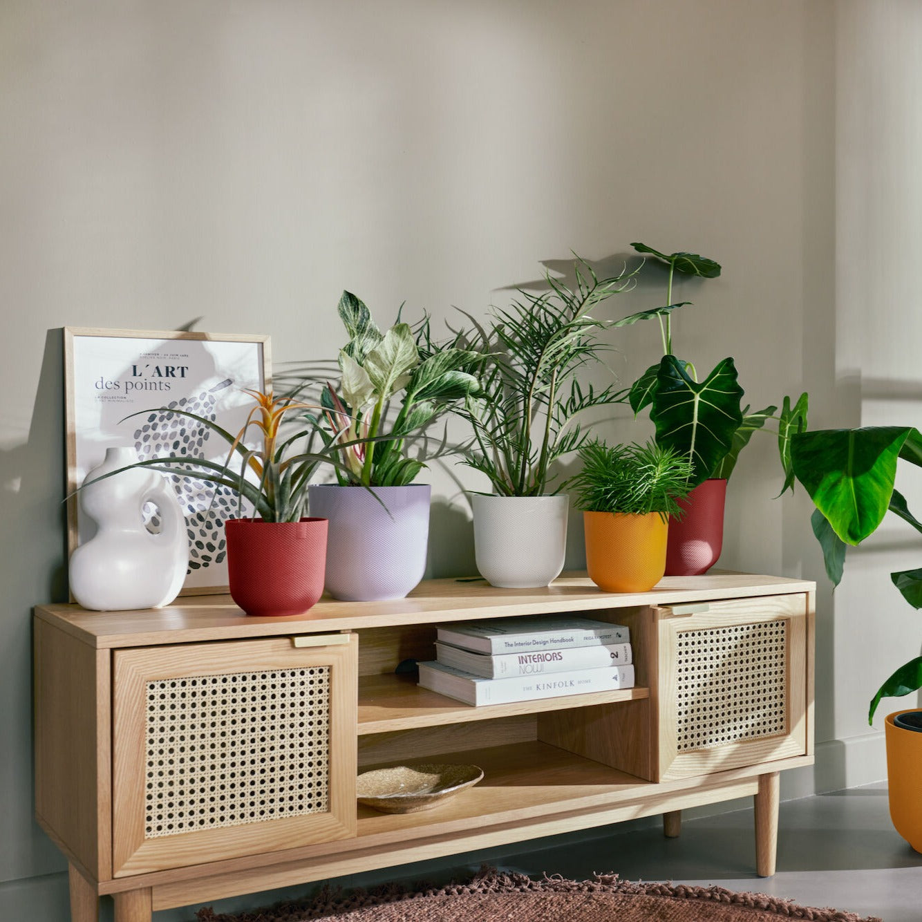 Bloempot Jazz terracotta ELHO - Binnenpotten - Bakker