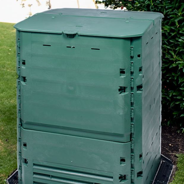 Composteerbak Thermo-king Greener met bodemrooster - Bakker