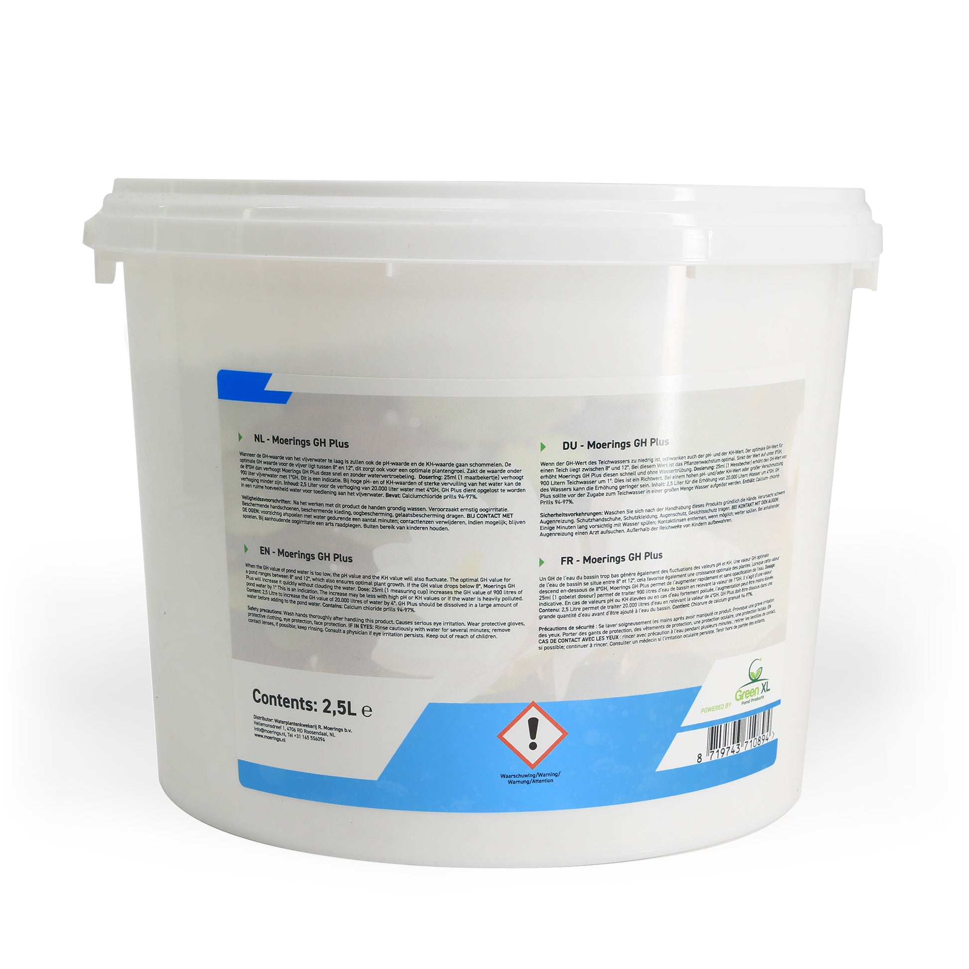 GH stabilisator behandeling waterhardheid -  - Bakker