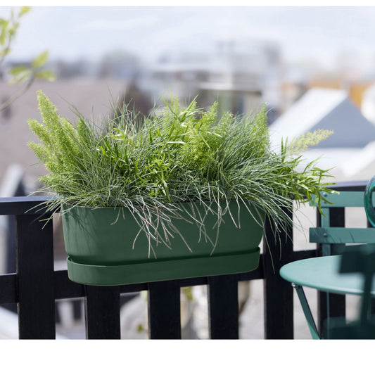 Elho balconette Greenville easy balcony Bladgroen - Bakker