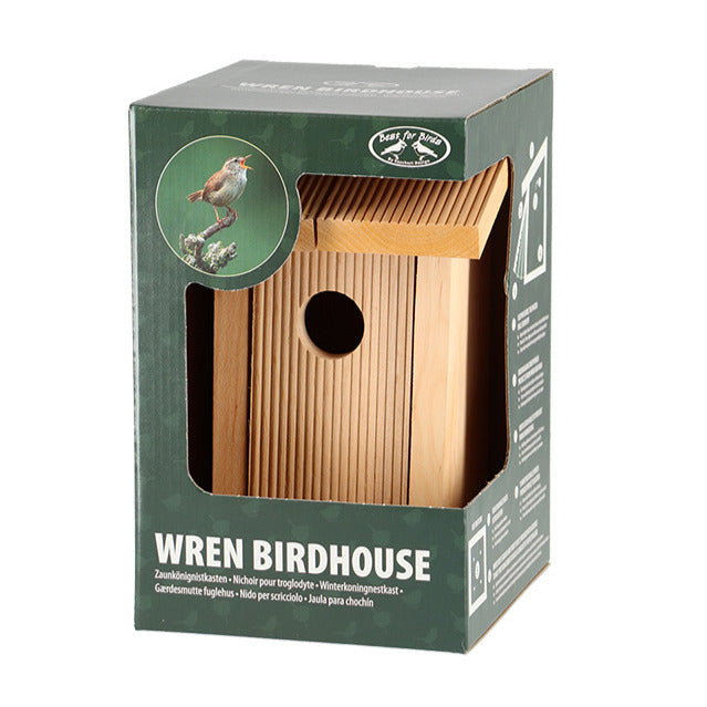 Natuurlijk houten nestkastje - Bakker