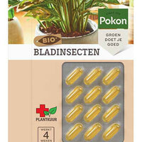 12x Plantkuur bladinsecten capsules - Biologisch - Pokon - Meststoffen