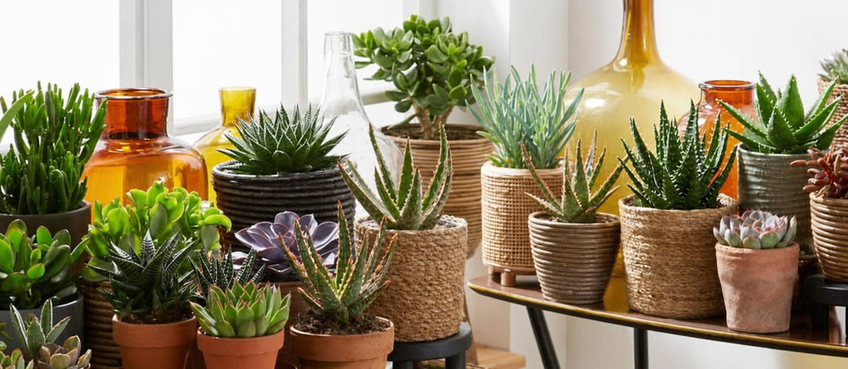 Het makkelijkste echte groen voor in huis: vetplanten