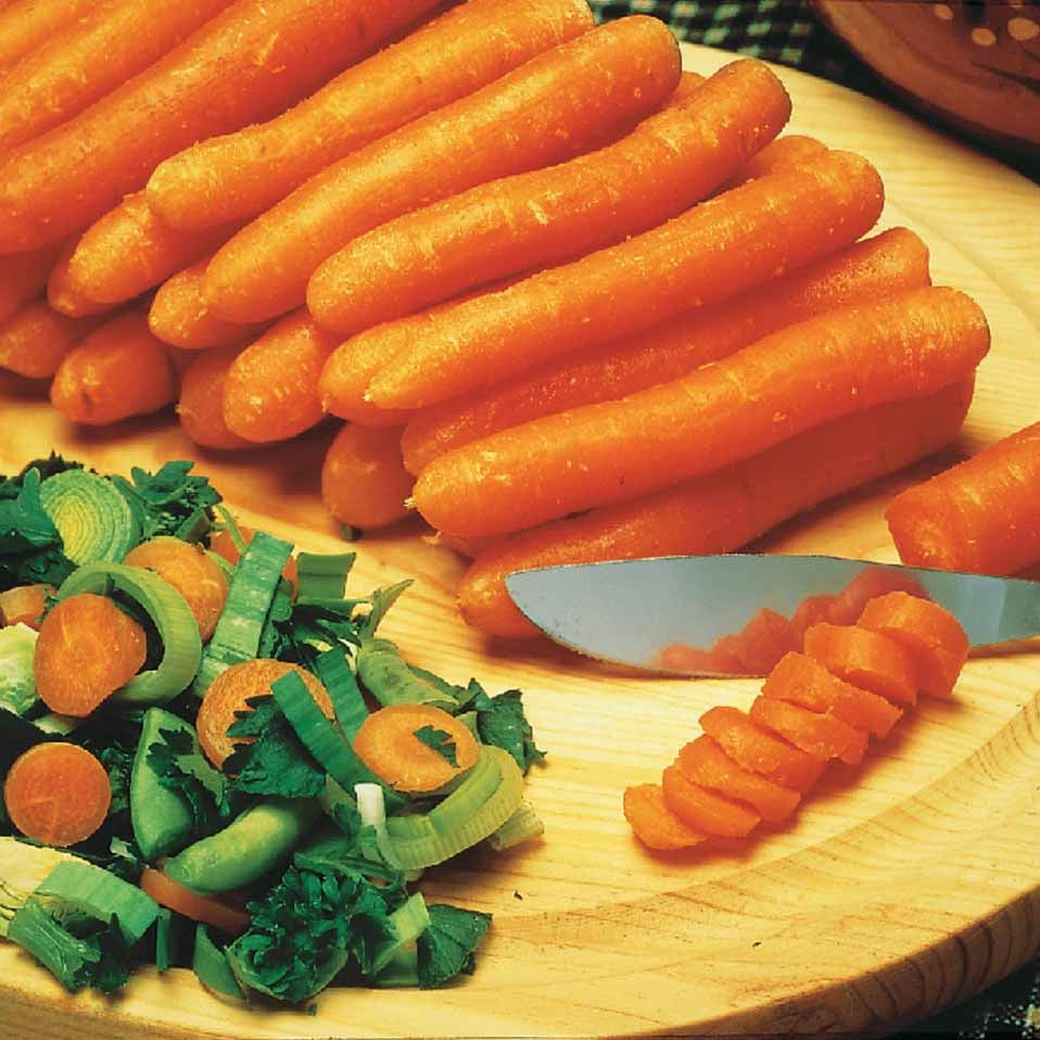 Wortel Mix 'Naintaise' + 'Carentan' + 'Comar' - Collection de carottes: 40g Nantaise, 5gCarentan, 5 g Colmar - Groentezaden