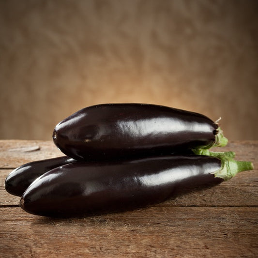 Aubergine 'Violette de Barbentane' - Solanum melongena violette de barbentane - Moestuin