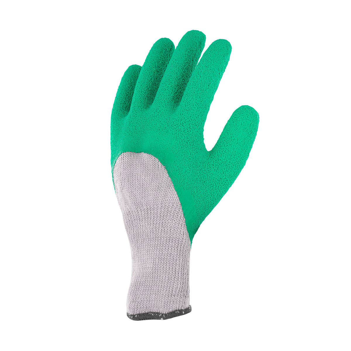Groen met grijze Rosier handschoen - Bakker