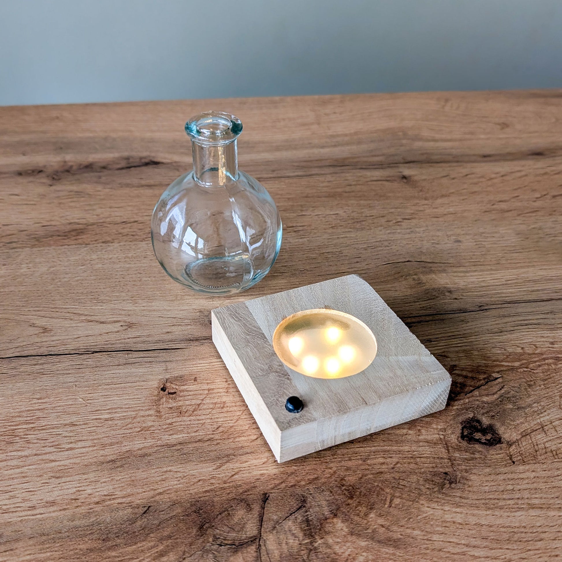 Hydro vaasje 'Samoa' + LED verlichting -  - Bakker