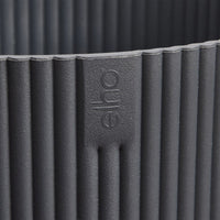 Binnenpotten - Elho Bloempot Vibes fold rond -  antraciet - 