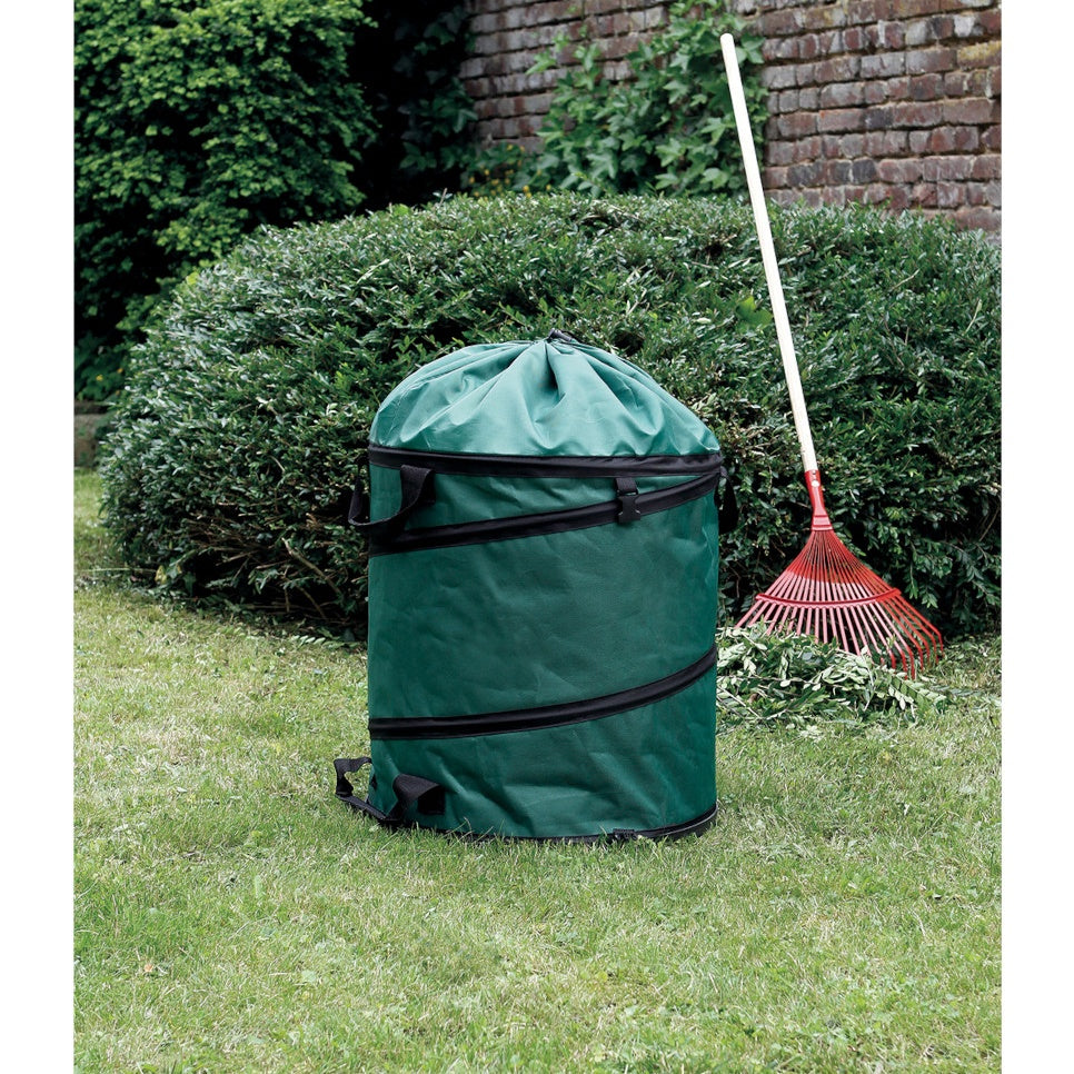 Pop-up groene afvalzak met stevige bodem -  - Bakker