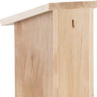 Schuilplaats voor bijen in natuurlijk hout - Vogelhuisjes