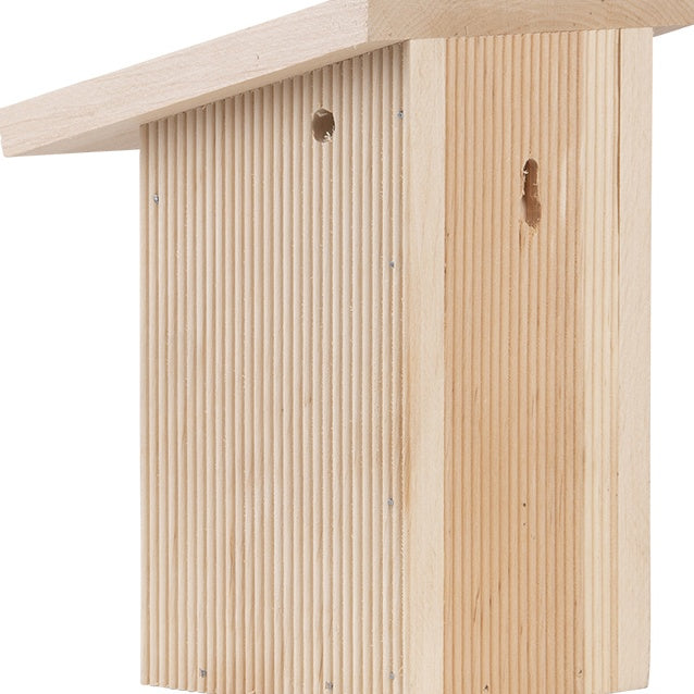 Natuurlijk houten nestkastje -  - Bakker