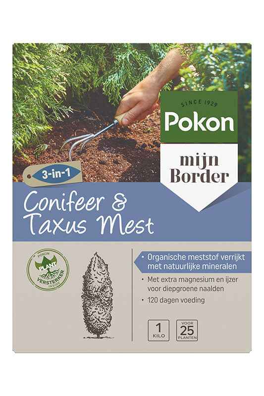 Conifeer & taxusvoeding 1 kg - Pokon - Meststoffen