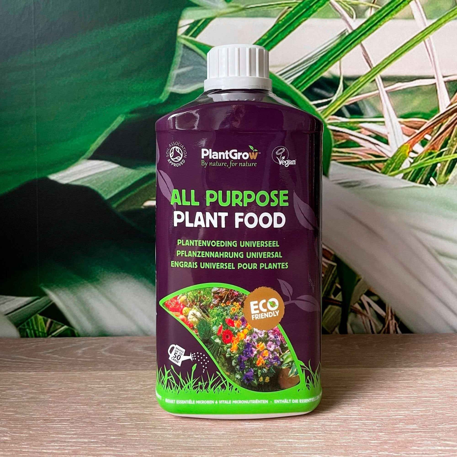 PlantGrow 100% natuurlijke plantvoeding 1 L - Kamerplanten verzorging