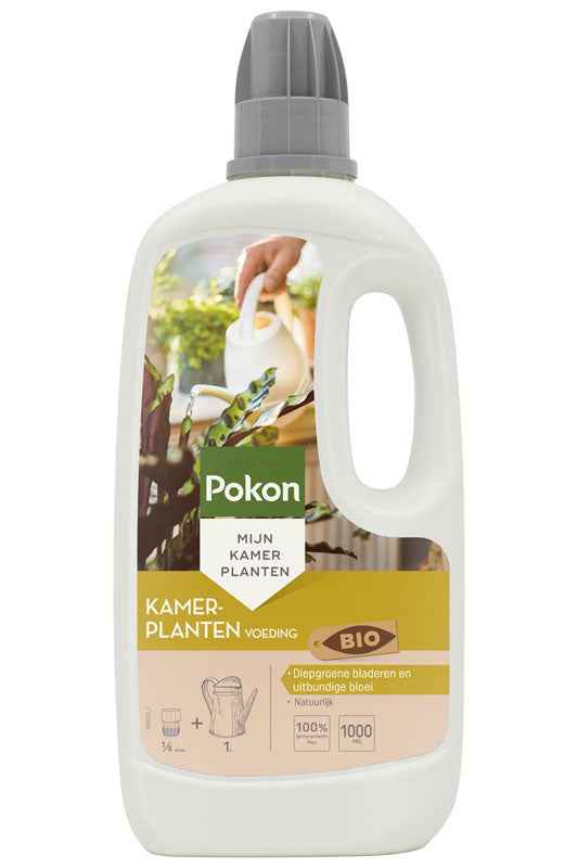 Kamerplanten voeding - Biologisch 1 liter - Pokon - Biologische plantenvoeding