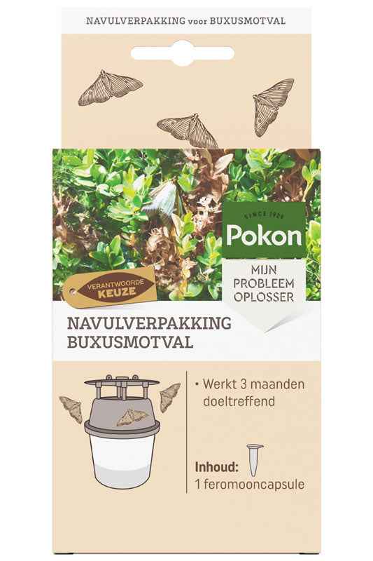 2x Boxusmotval navulverpakking - Pokon - Plantverzorging