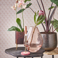 Mica Decorations plantenstandaard Ascot goud - Bloempot accessoires