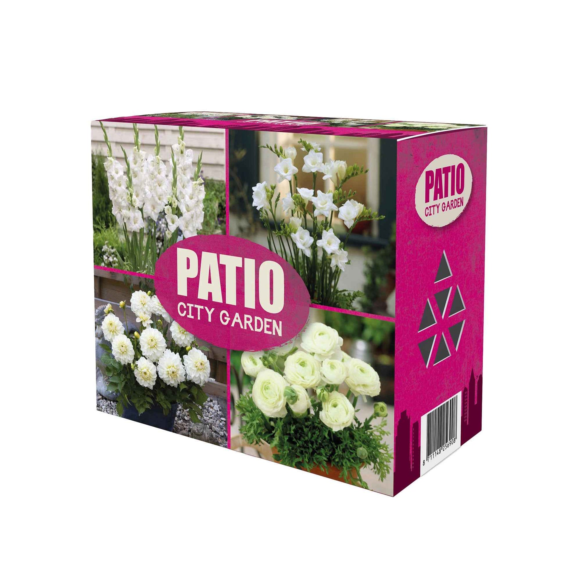 40x Bloembollen - Mix 'Patio City Garden White' wit - Alle bloembollen
