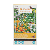 Vlinderlokkende bloemen - Friendly Flowers Mix incl. granulaat - Bloemzaden - Moestuin