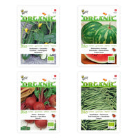 Moestuinieren pakket 'Makkelijke Moestuin' - Biologisch Groentezaden, fruitzaden - Biologische tuinplanten