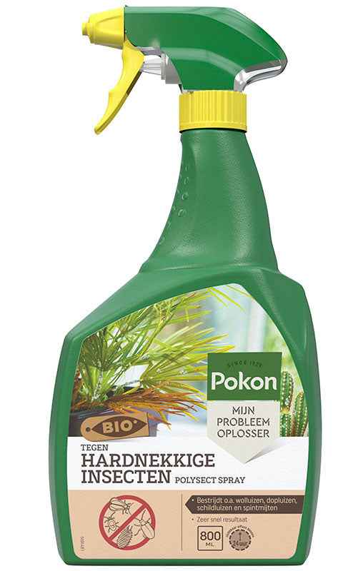 Tegen hardnekkige insecten spray - Biologisch 800 ml - Pokon - Bladinsecten