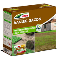 Mest voor grasaanleg - Biologisch 3 kg - DCM - Gazon