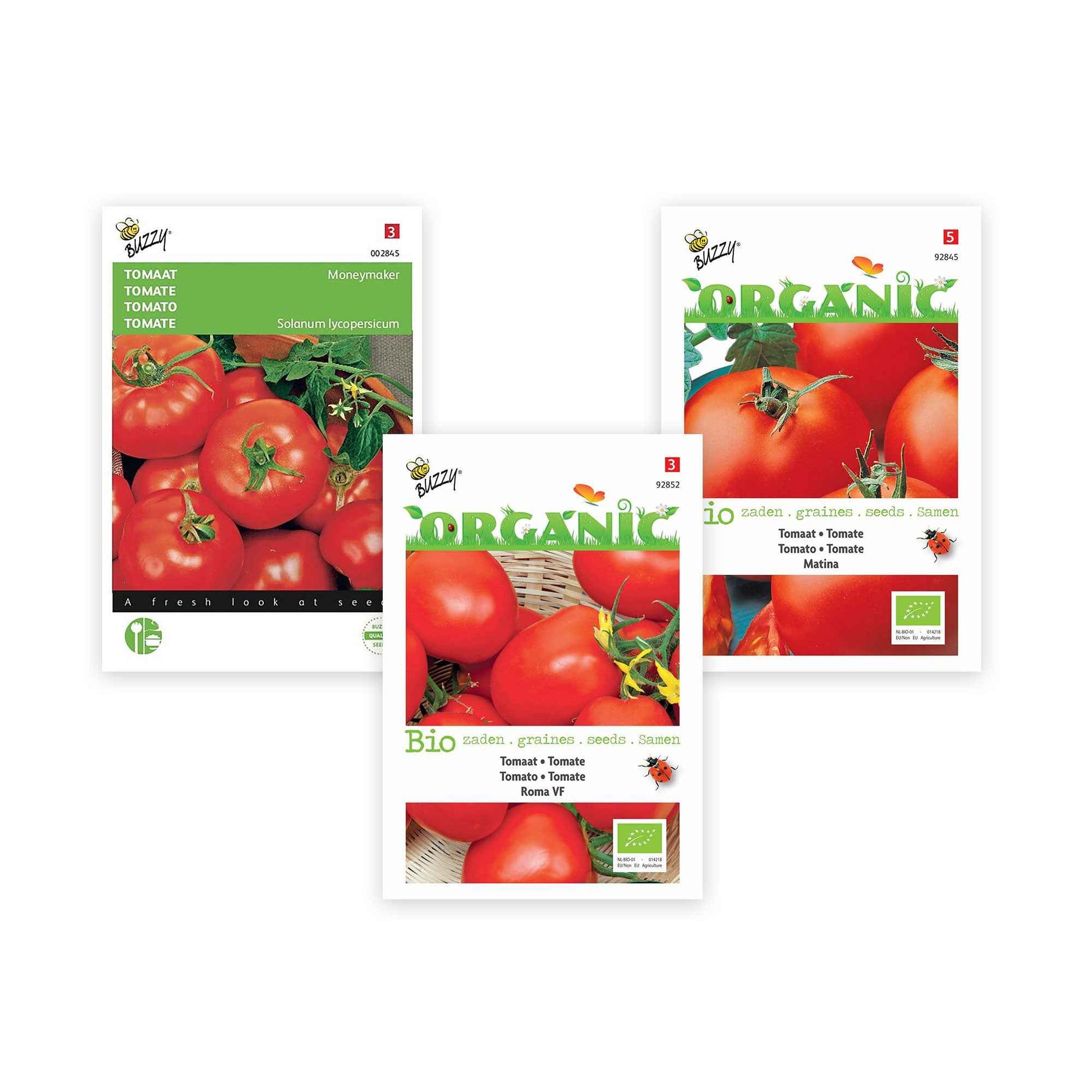 Tomaten pakket Solanum 'Volle Vruchten' 30 m² - Groentezaden - Groente kweekset